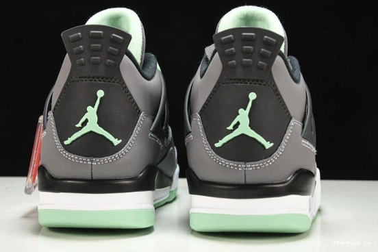 Green 308497-033 4 Air Glow Jordan Retro 308497-033 0217